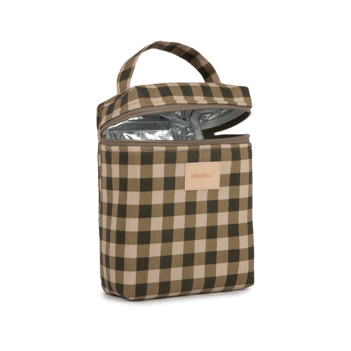 Bolsa Isotérmica Hyde Park para almuerzo y mamaderas - Green Checks