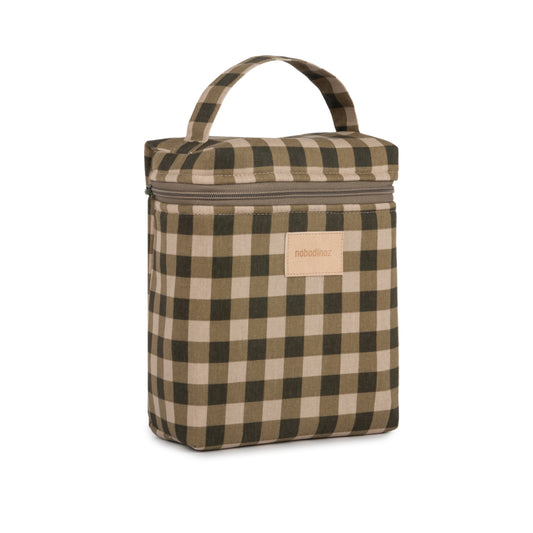 Bolsa Isotérmica Hyde Park para almuerzo y mamaderas - Green Checks
