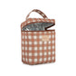 Bolsa Isotérmica Hyde Park para almuerzo y mamaderas - Terracota Checks