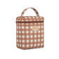 Bolsa Isotérmica Hyde Park para almuerzo y mamaderas - Terracota Checks
