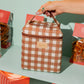 Bolsa Isotérmica Hyde Park para almuerzo y mamaderas - Terracota Checks