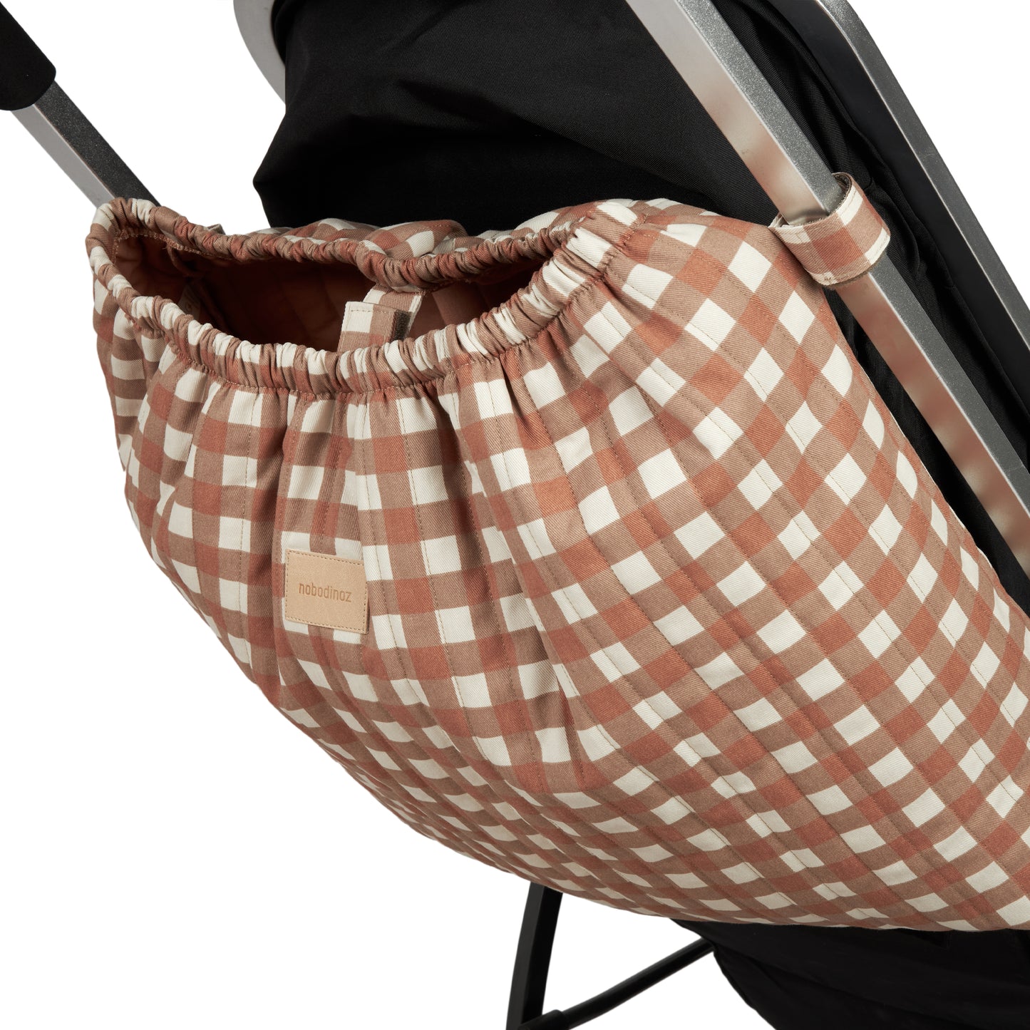 Bolsa almacenaje para cochecito Hyde Park - Terracota Checks