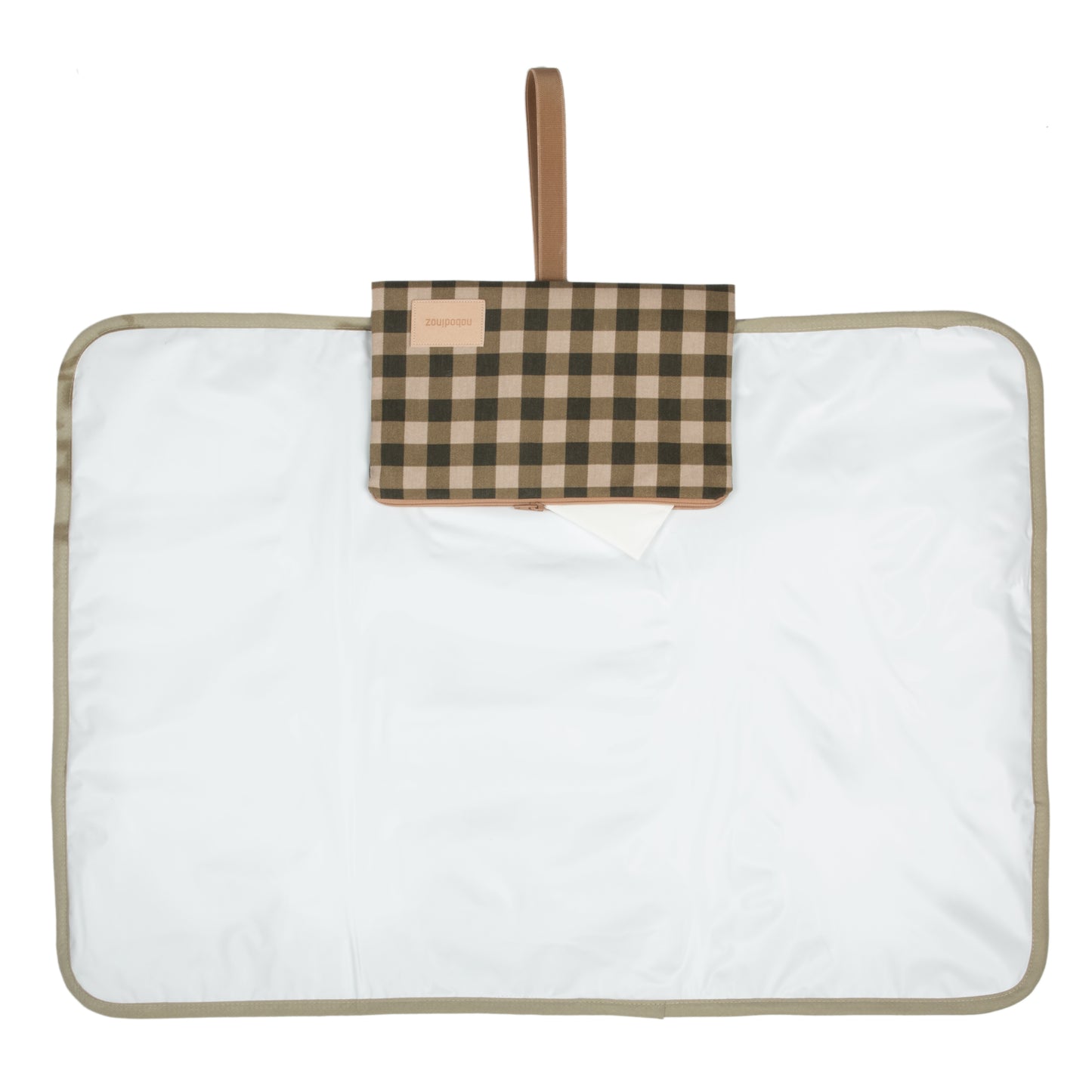 Mudador Portatil Impermeable Hyde Park - Green checks