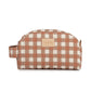 Neceser impermeable Hyde Park - Terracota Checks