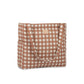 Tote bag Hyde Park - Terracota Checks