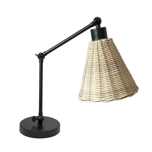 Lampara Sobremesa Vale rattan