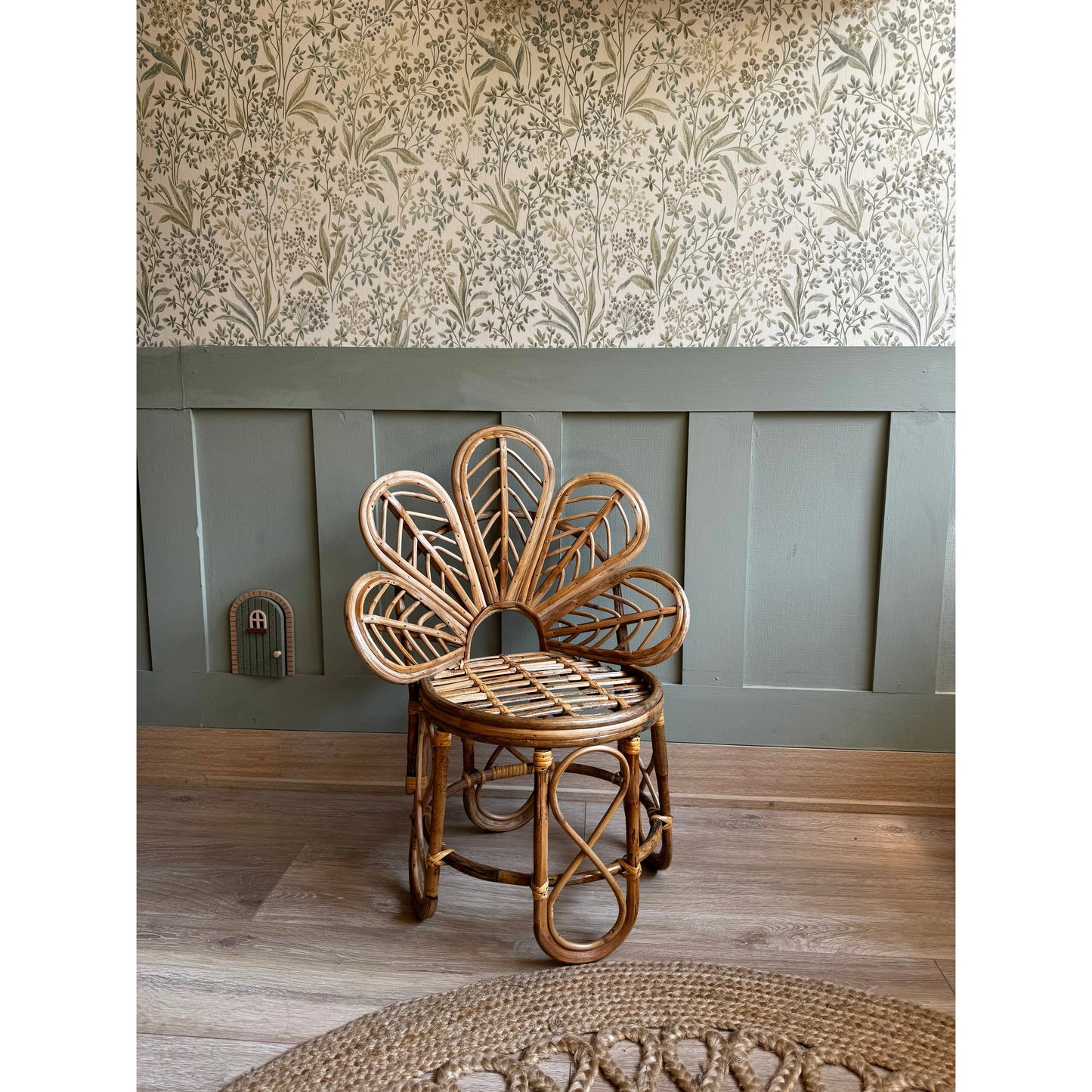 Silla rattan Flower