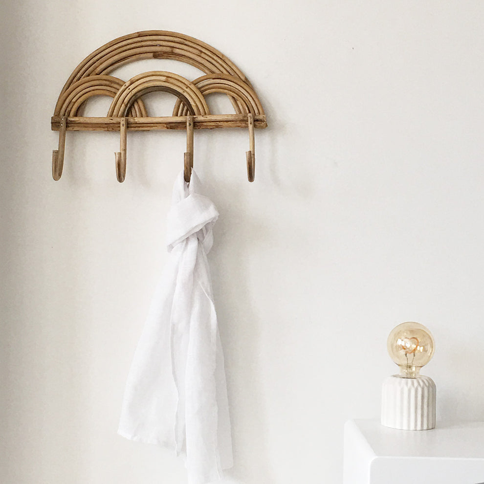 Perchero Rattan Arcos
