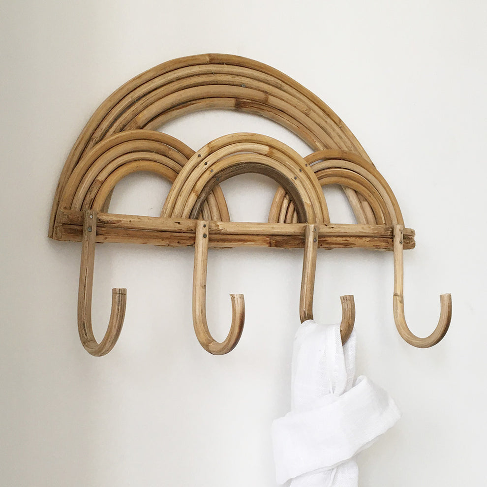 Perchero Rattan Arcos
