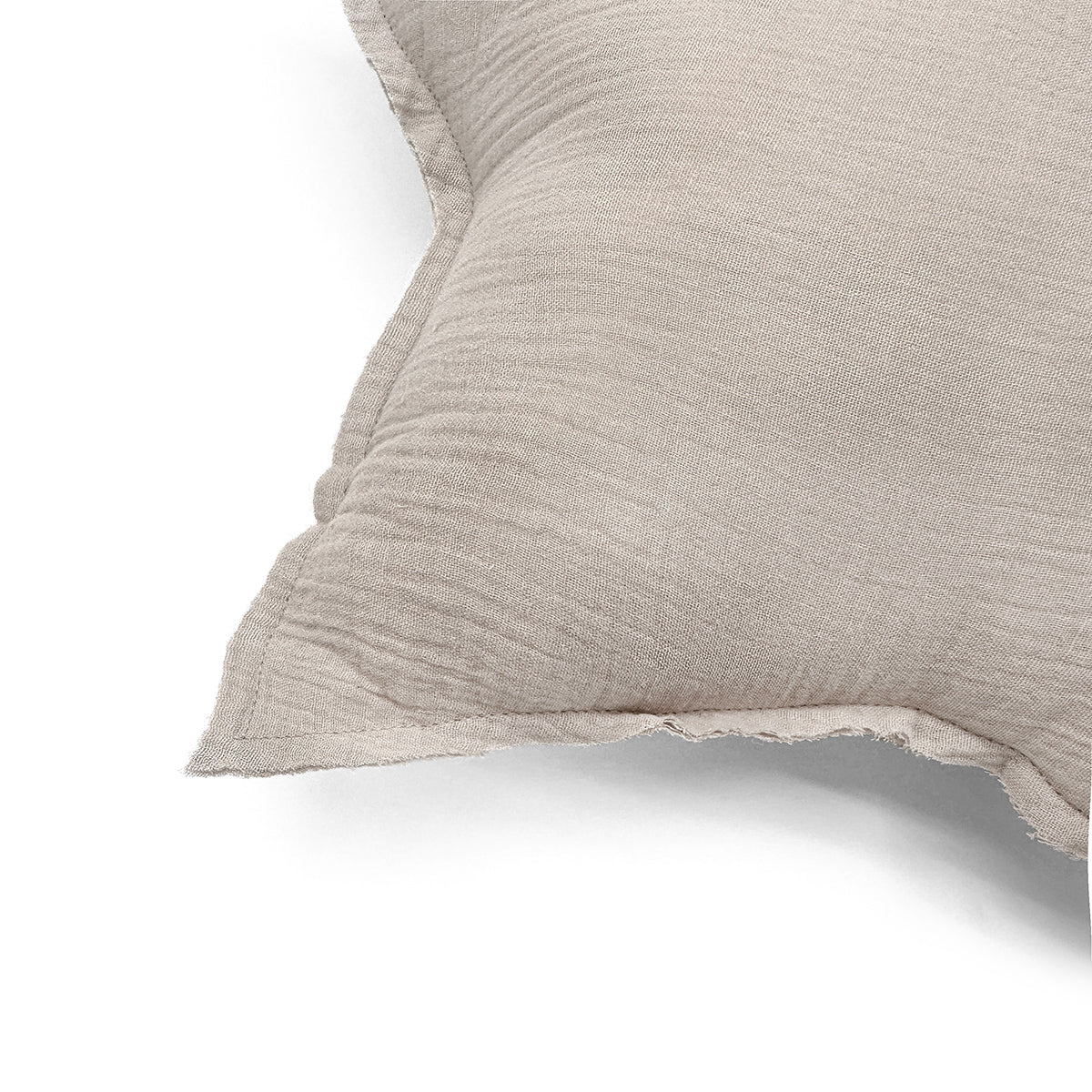 Cojín estrella - latte powder