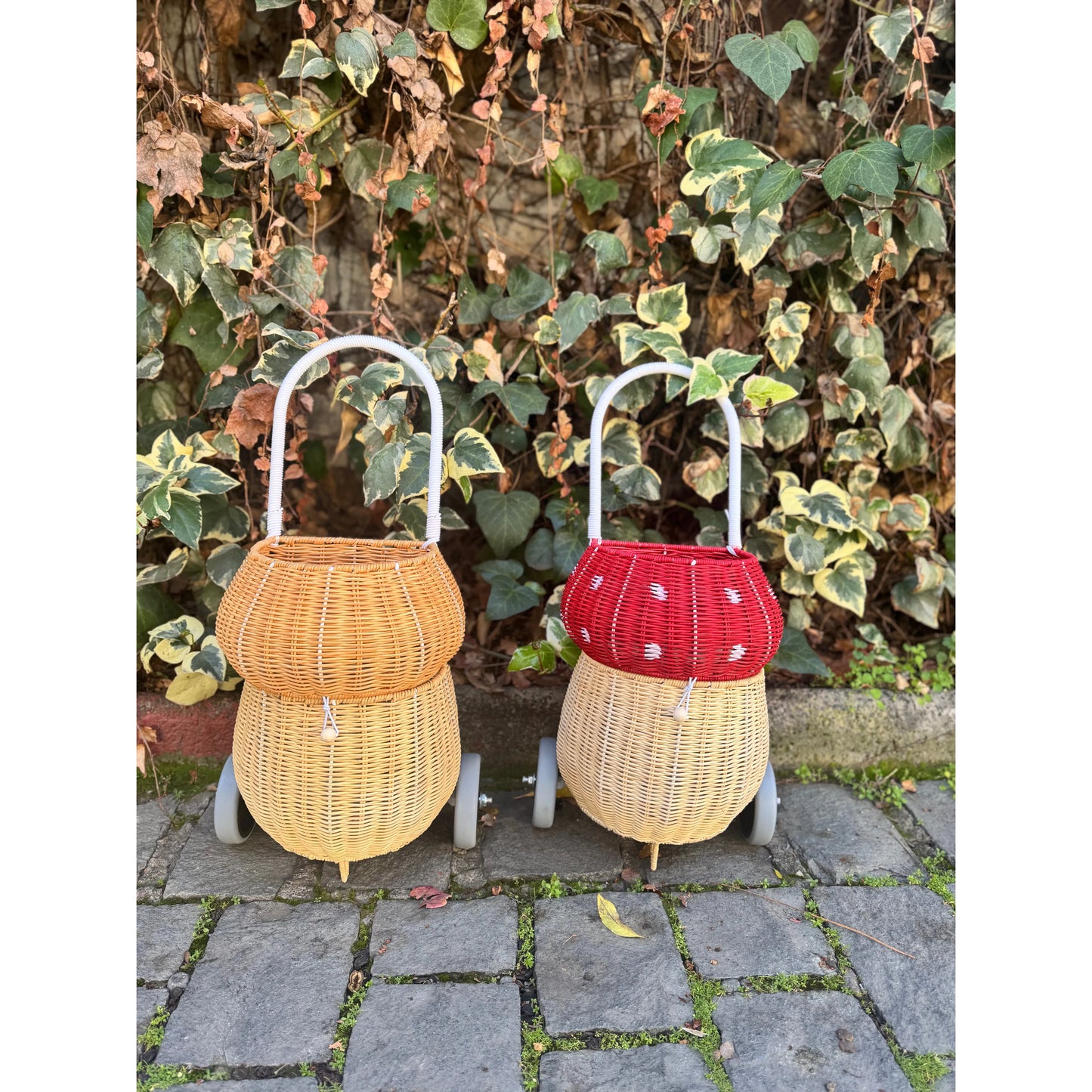 Carrito farmers mushroom - Red
