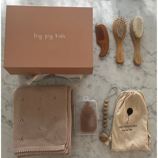 Caja de regalo - Baby essentials Beige