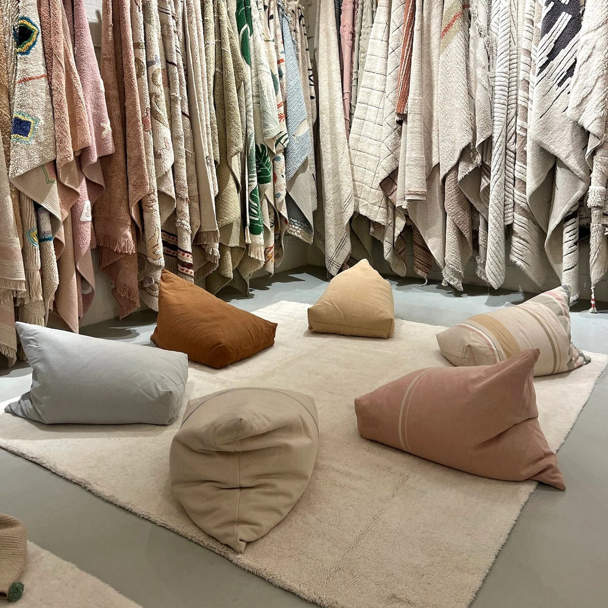 Pouf Cleo - Vintage nude