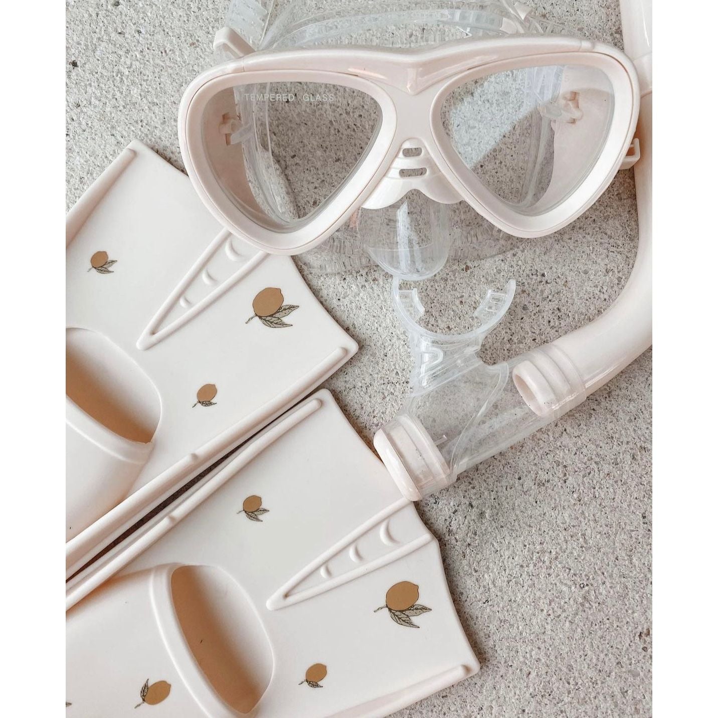 Snorkel Set Mello - Lemon