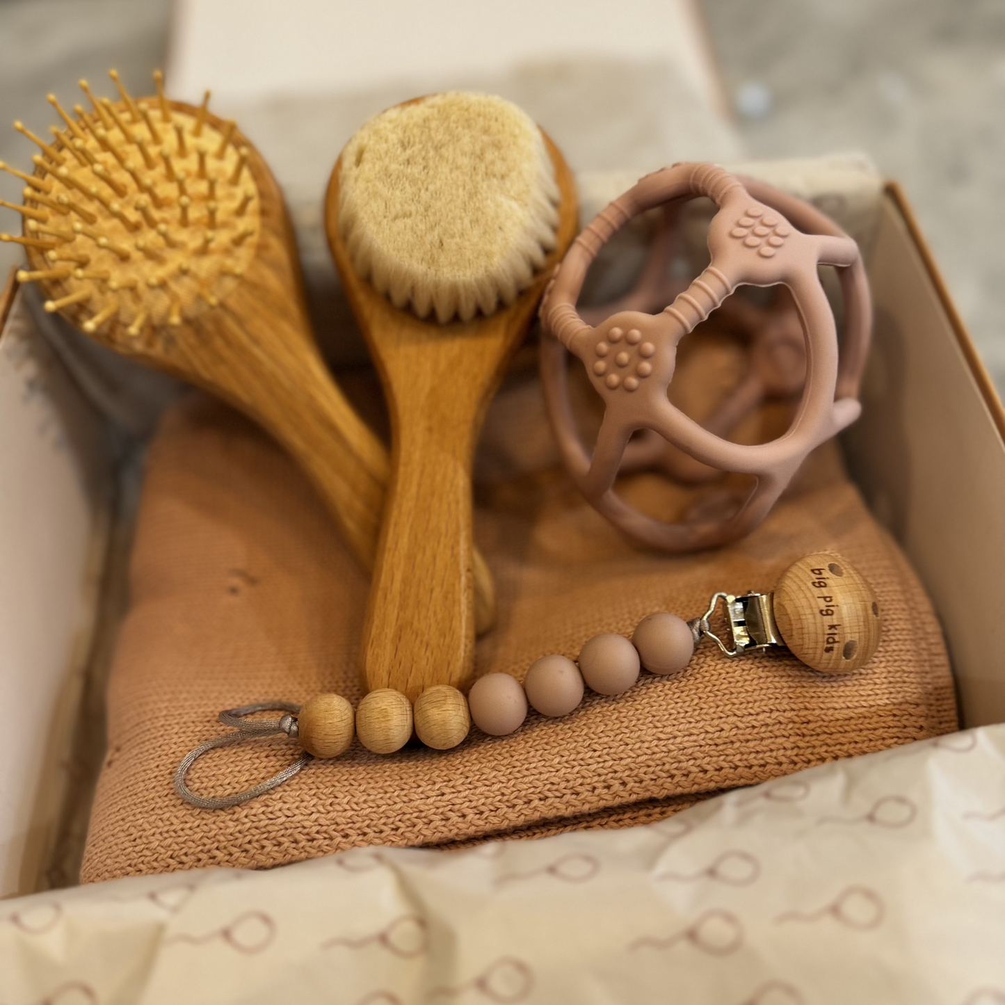 Caja de regalo - Baby essentials Pale Rose