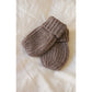Mitones de lana merino Vitum - Iced Coffee