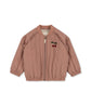 Chaqueta Juno frill Bomber jacket - Cameo brown
