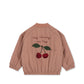 Chaqueta Juno frill Bomber jacket - Cameo brown