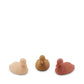 Juguete de baño silicona - Pondering Ducks rose mix