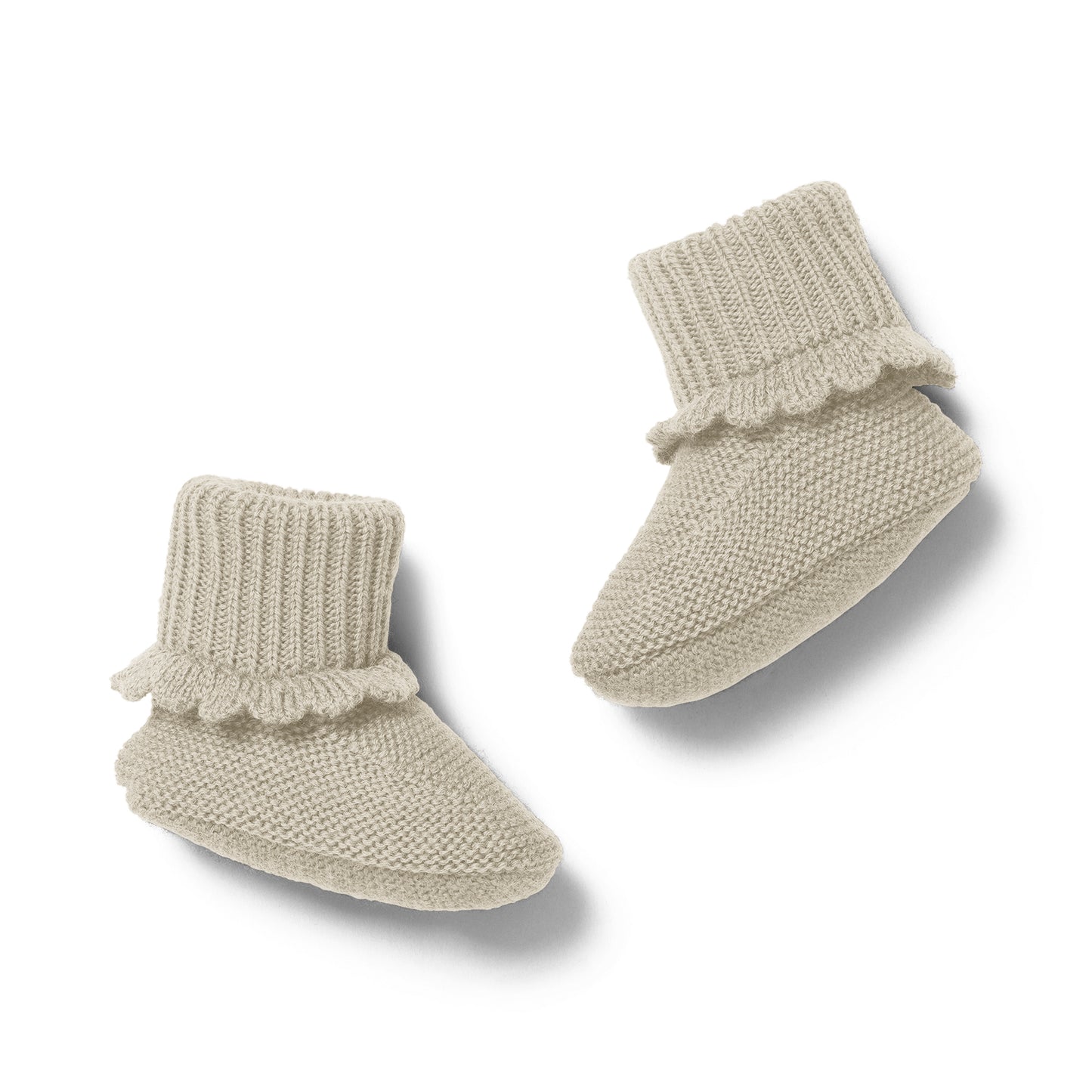 Botas de lana merino Vitum - Almond Milk