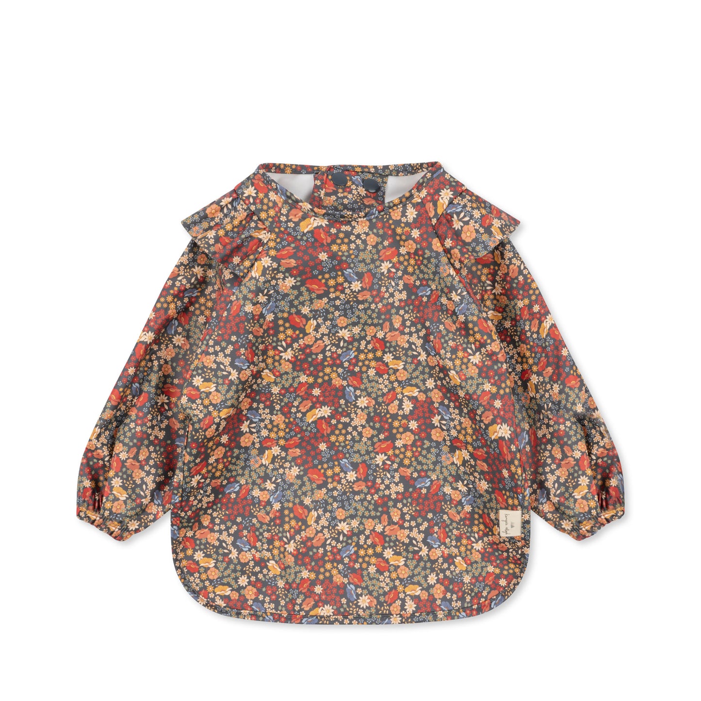 Set 2 Baberos con mangas y vuelitos  - Villetta Blue