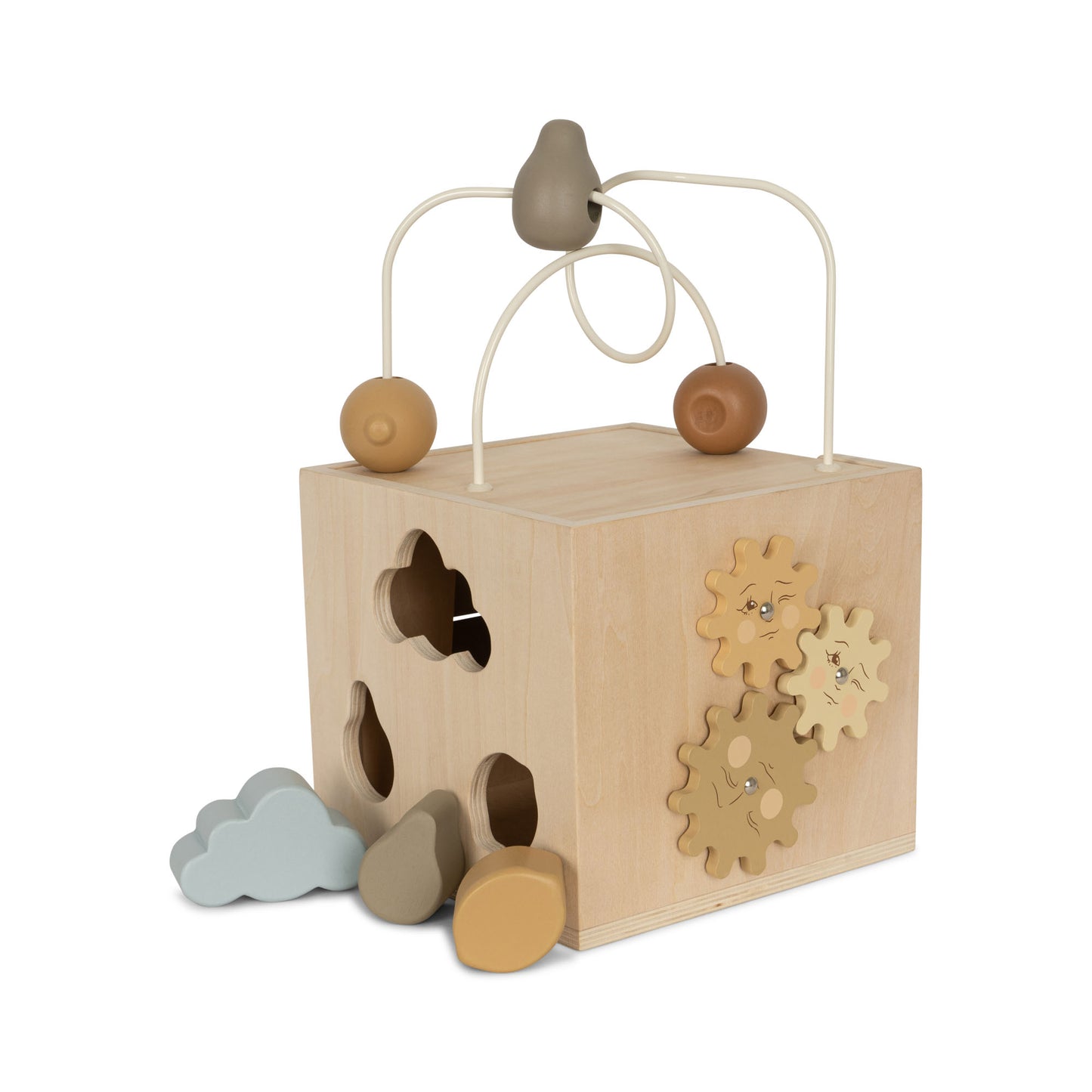 Cubo de actividades madera FSC - Nature