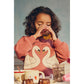 Set 2 Vasos Glitter - Bunny Toki
