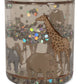 Set 2 Vasos Glitter - Safari