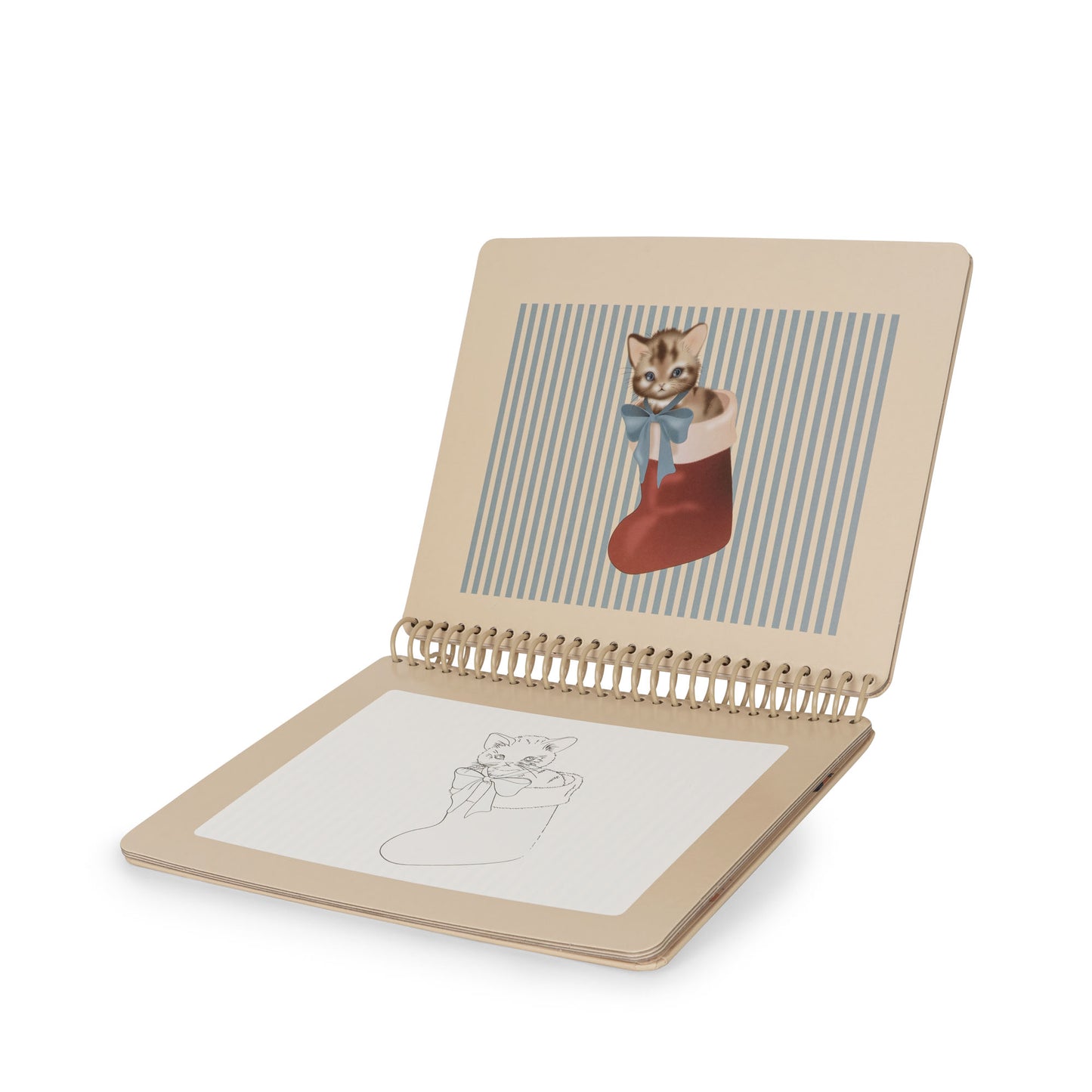 Magic water book - Christmas red