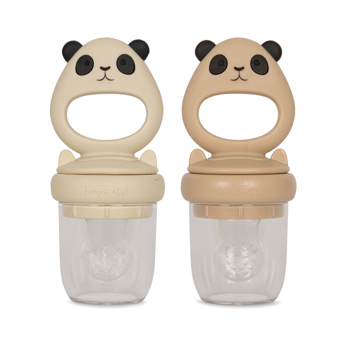 Set 2 silicone Fruit Feeding - Panda