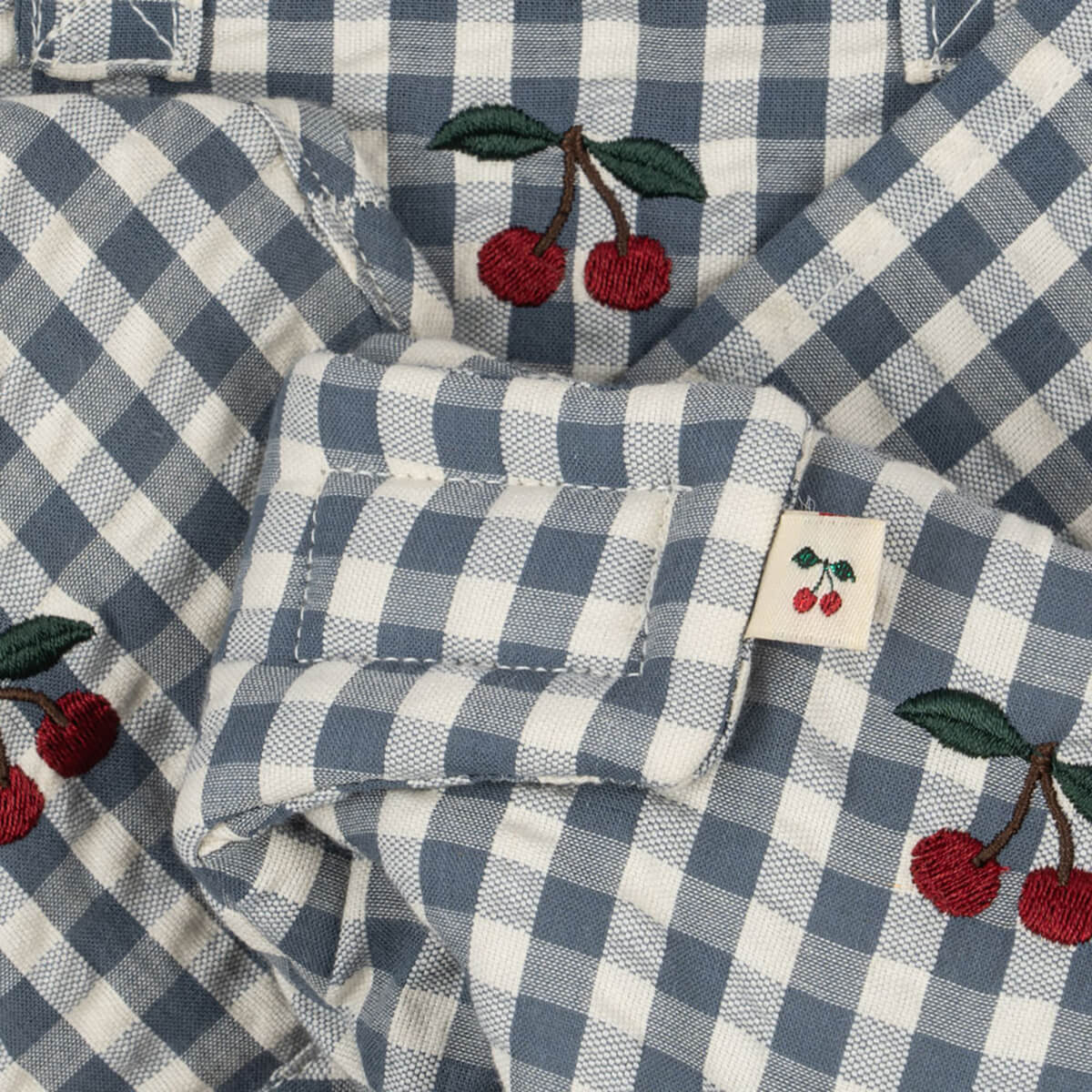 Set de muda para muñeca - Blue check