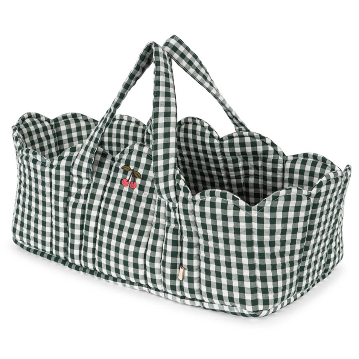 Moisés para muñeca - Green check