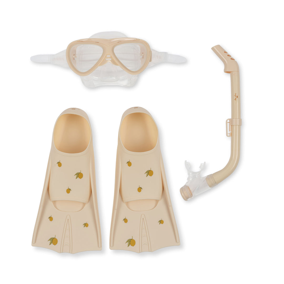 Snorkel Set Mello - Lemon