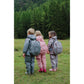 Mochila Impermeable Rainy Kids Midi - Laurel blue check