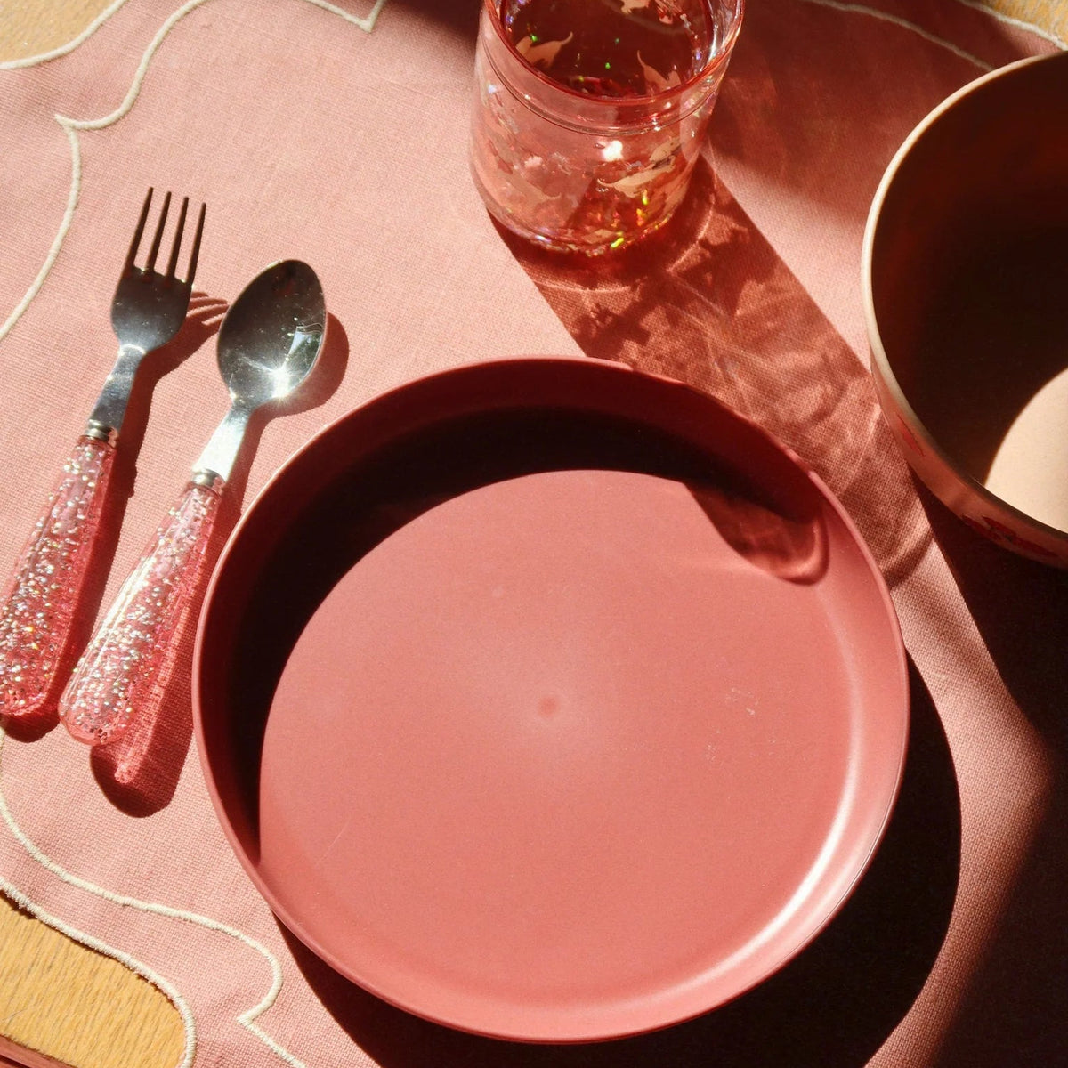 Set cubiertos - Sparkling blush