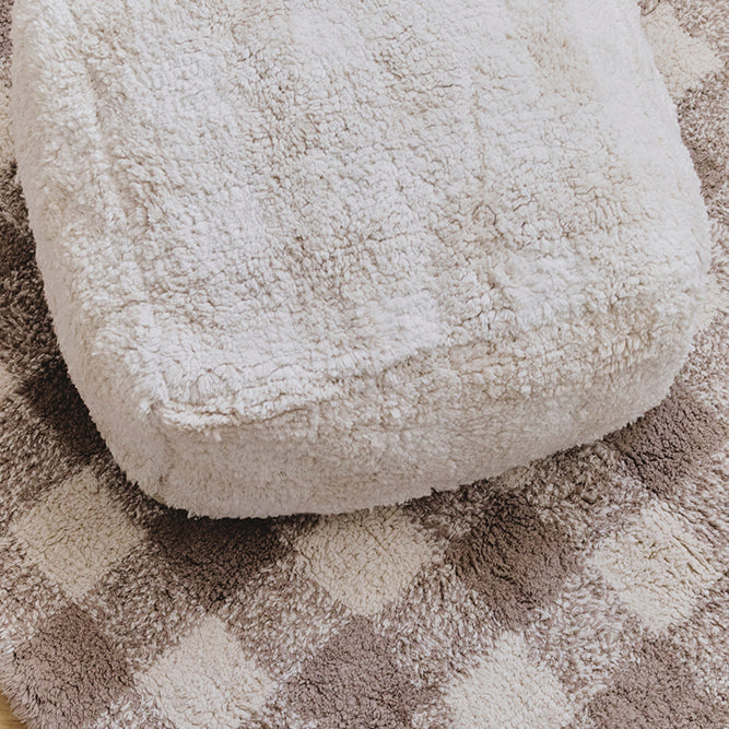 Pouf Vichy Ivory