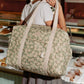 Bolso cambiador impermeable Opera - Green sakura