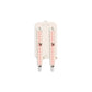 Pack de 2 Porta Chupetes - Powder pink check