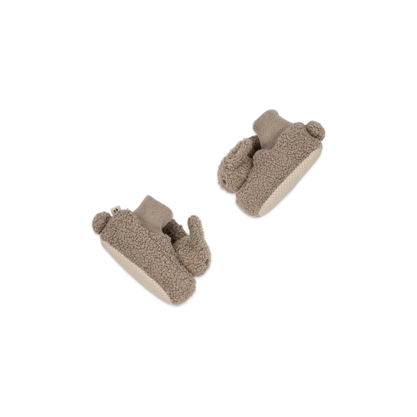 Pantuflas bunny footies - Beige