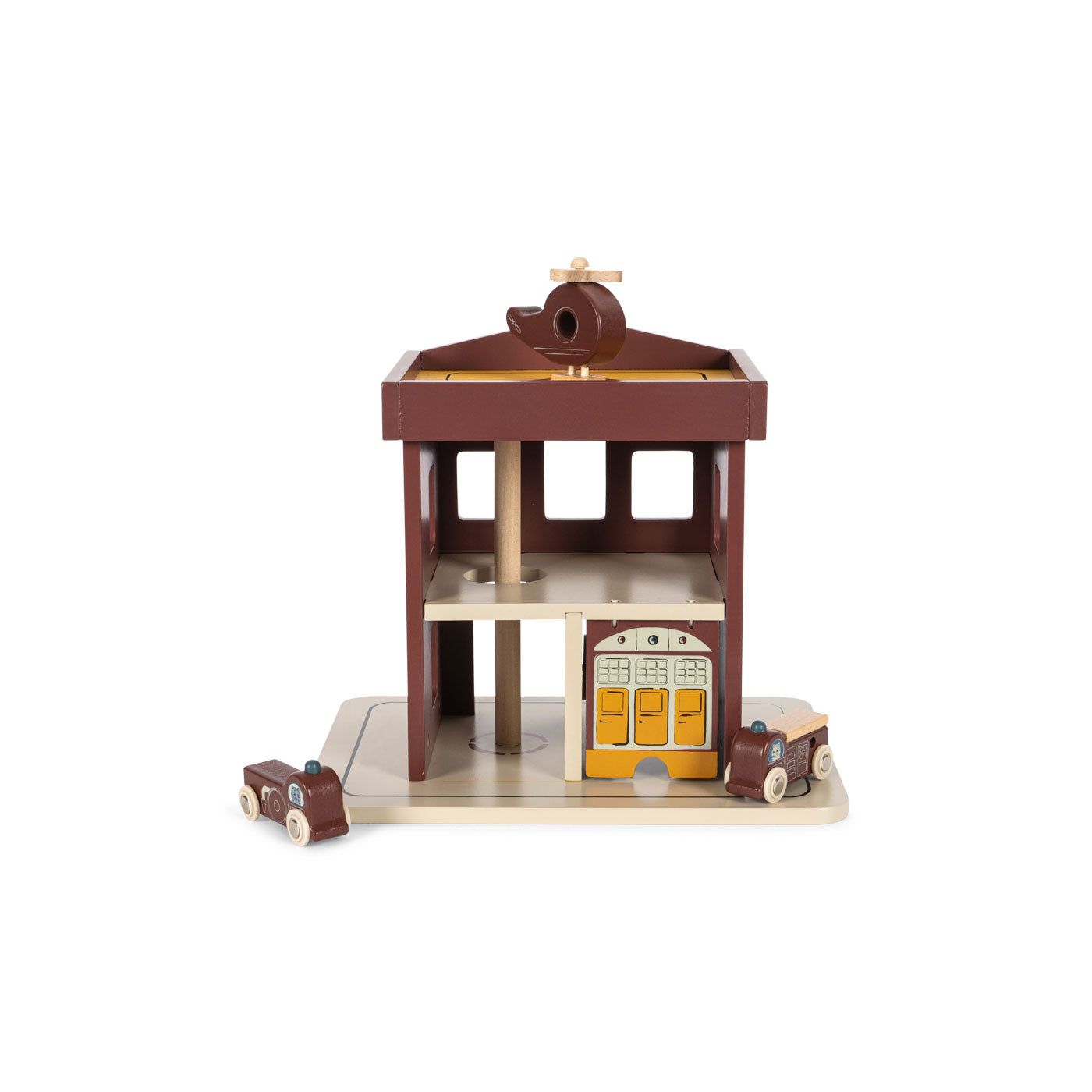 Estación de bomberos madera FSC