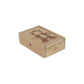 Puzzle osito de madera para vestir animales fsc