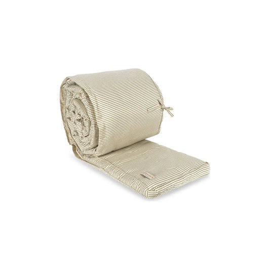 Protector Cuna / Cama - Tea stripe