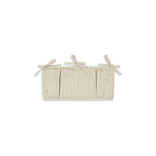 Bolsillo De Cuna Acolchado - Tea stripe