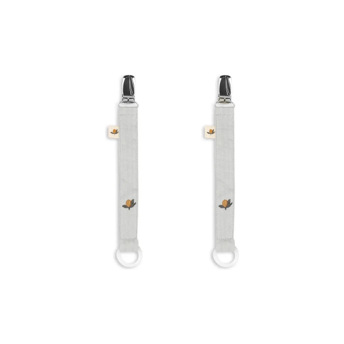 Pack de 2 Porta Chupetes seersucker - High rise