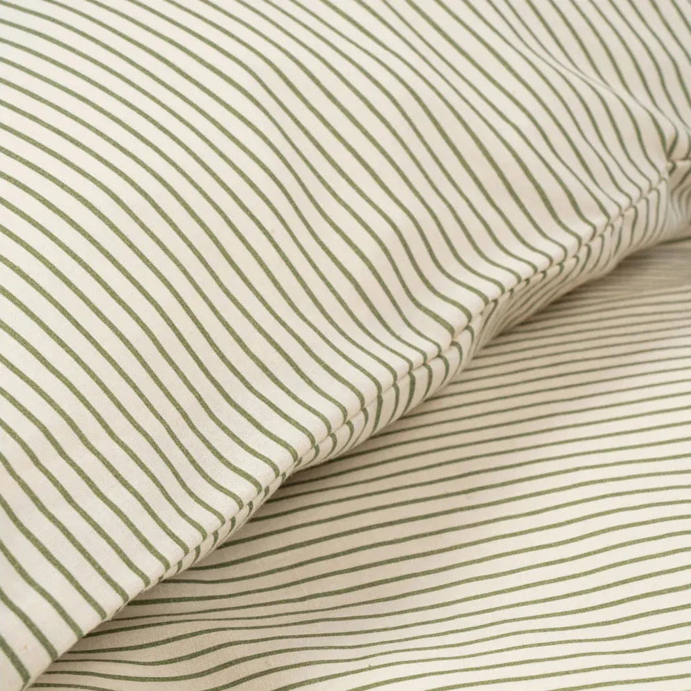 Funda de plumón cuna junior - Tea stripe