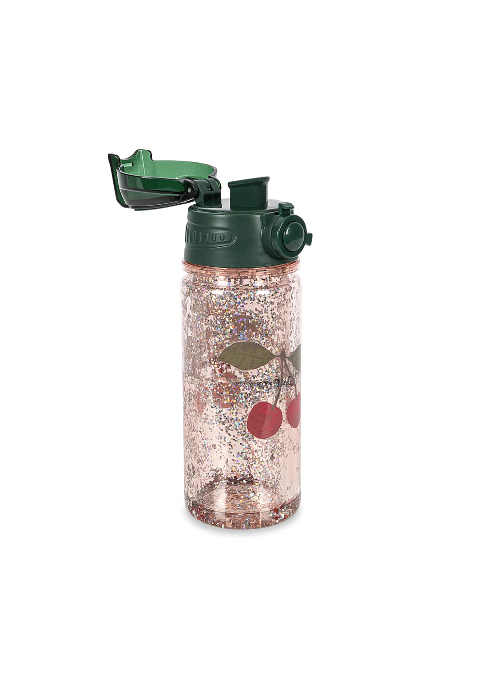 Botella Cherry glitter