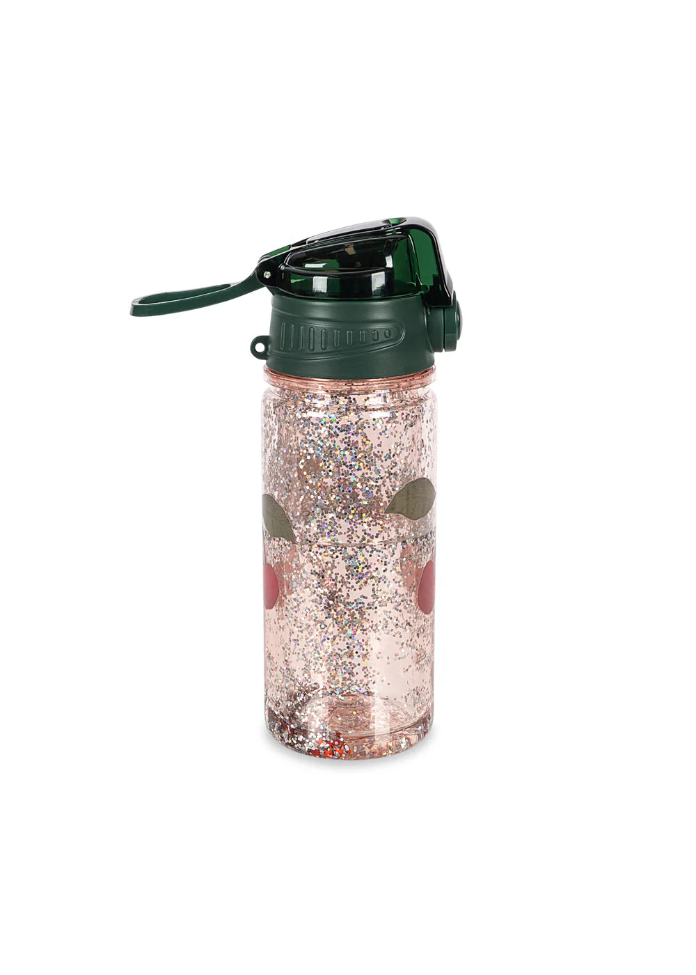 Botella Cherry glitter