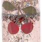 Botella Cherry glitter