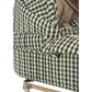Coche / Moises Vintage para muñecas - Smoke pine check