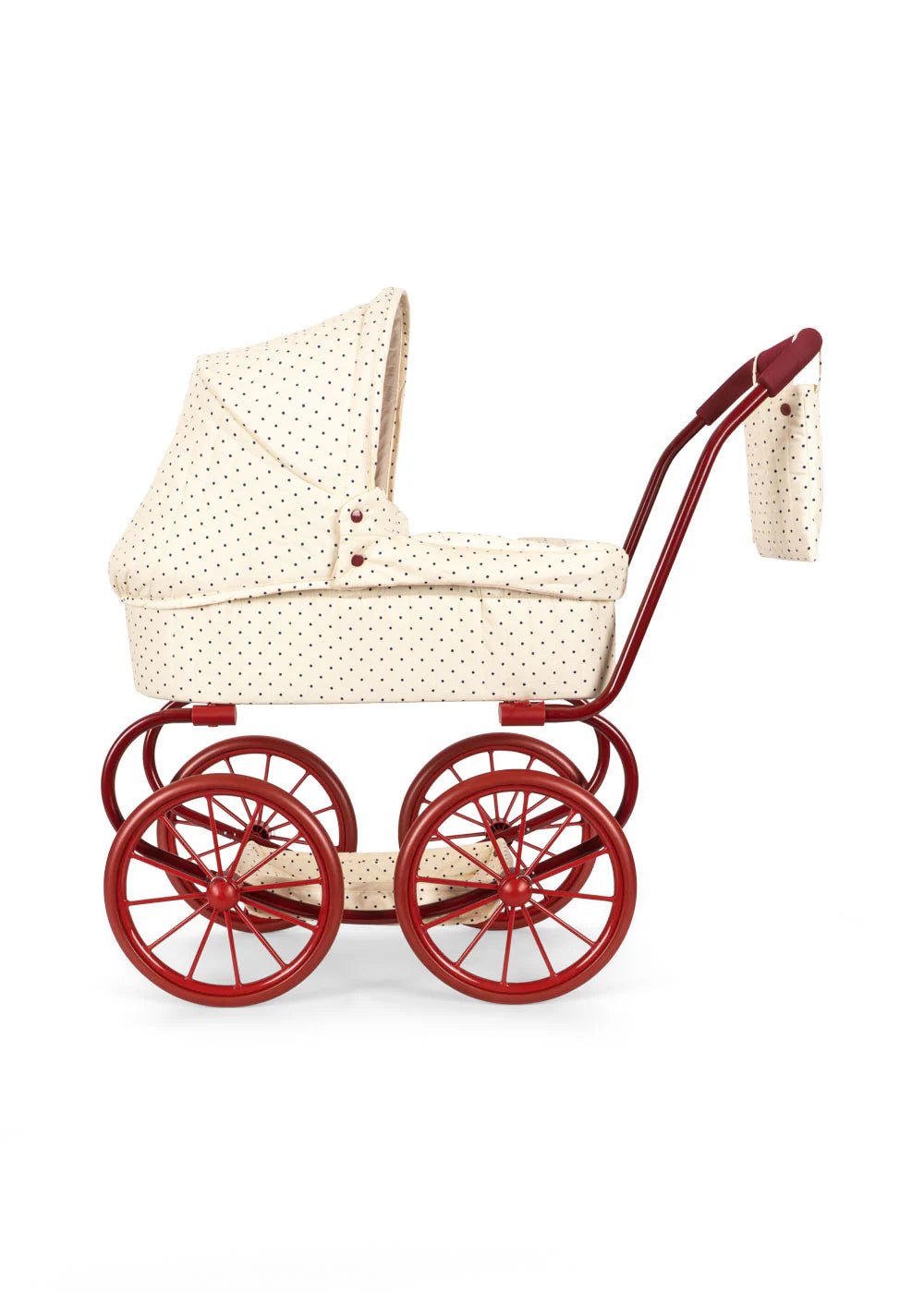Coche / Moises Vintage para muñecas Minnie - Estate dot